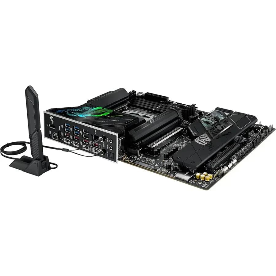 ASUS ROG Strix Z890-F Gaming WiFi Motherboard, Intel LGA 1851, 16+2+1+2 Power Stages, DDR5, PCIe 5.0 x16, 5X M.2, WiFi 7, Thunderbolt 4, USB Type-C, AI Overclocking