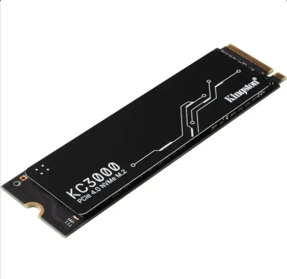Kingston KC3000 Solid State Drive, 1TB, PCIe 4.0 X4 NVMe, M.2 2280, 7,000MB/s Read, SKC3000S/1024G