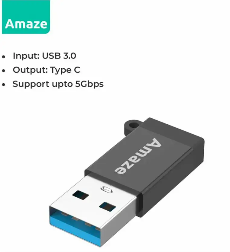 Amaze USB 3.0 To Type C Female Adapter | A14