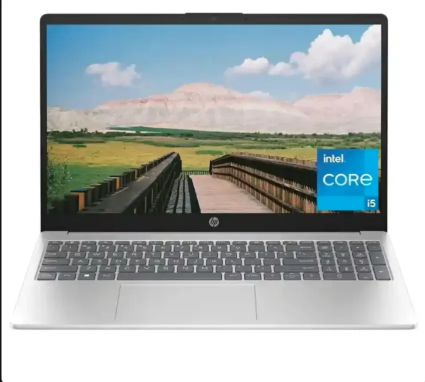 HP Laptop 15-FD0647TU, 13th Gen Intel Core i5-1334U, 8GB DDR4-3200MT/s, 512GB PCIe NVMe M.2 SSD, 15.6" FHD 1080p, Windows 11 Home Single Language, Backlit Keyboard, Natural Silver (Official Warranty)