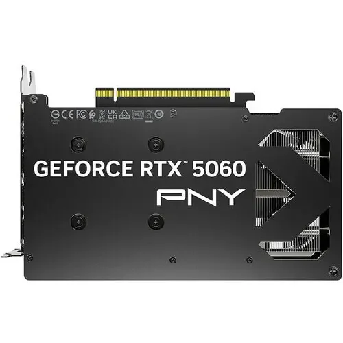 PNY NVIDIA GeForce RTX 5060 8GB OC Dual Fan Graphics Card, VCG50608DFXPB1-O Black