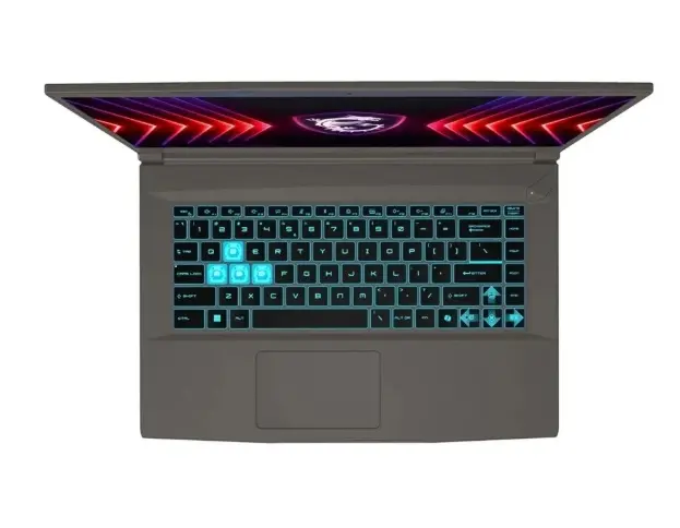 MSI Thin 15 Gaming Laptop, 15.6" FHD 144Hz, Intel Core i5-13420H, RTX 4050 6GB GDDR6, 16GB DDR4, 512GB SSD, Backlit Keyboard, Windows 11 Home, Gray, B13VE3023US